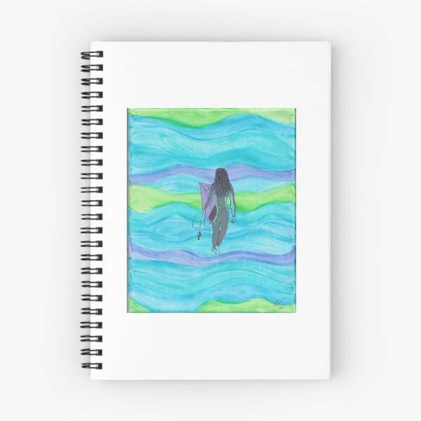 Item preview, Surfer girl ready for the cold water designed and sold by Artfullee63.