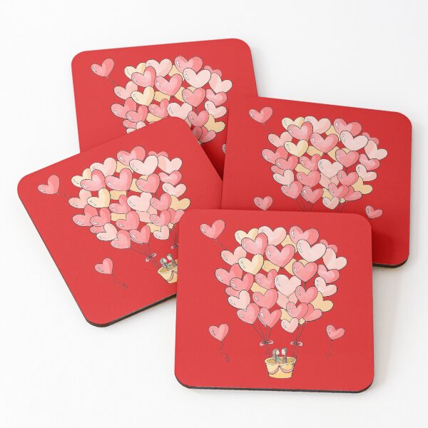 Item preview, I Love You - Valentine's Day - Heart Ballons designed and sold by TransFoto.