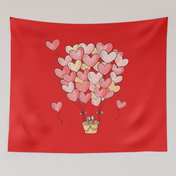 Item preview, I Love You - Valentine's Day - Heart Ballons designed and sold by TransFoto.