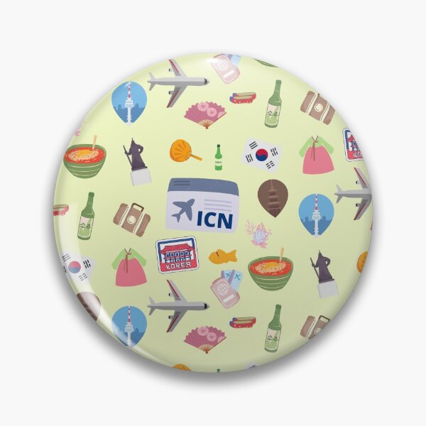 Item preview, Korea ICN Airport pattern designed and sold by My-Queens-Store.