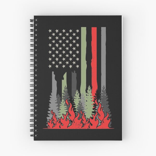 Item preview, Wildland Firefighter T-ShirtWildland Firefighter Shirt _ Patriotic US American Flag Gift designed and sold by Christopher686.