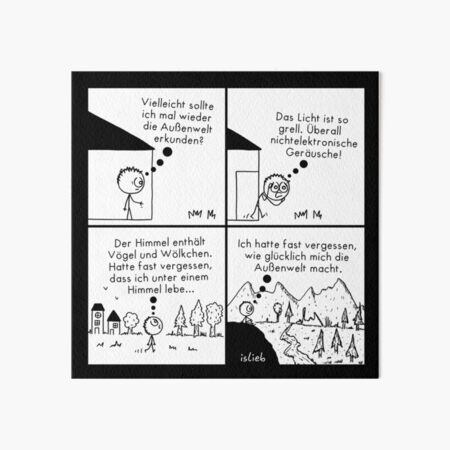 Artikel-Vorschau von Aussenwelt islieb Comic, designt und verkauft von islieb.