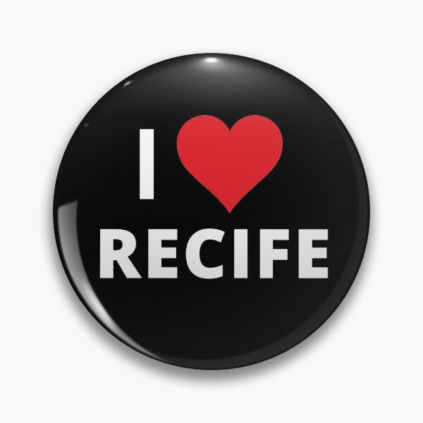 Item preview, I Love Recife (dark) designed and sold by mugify.
