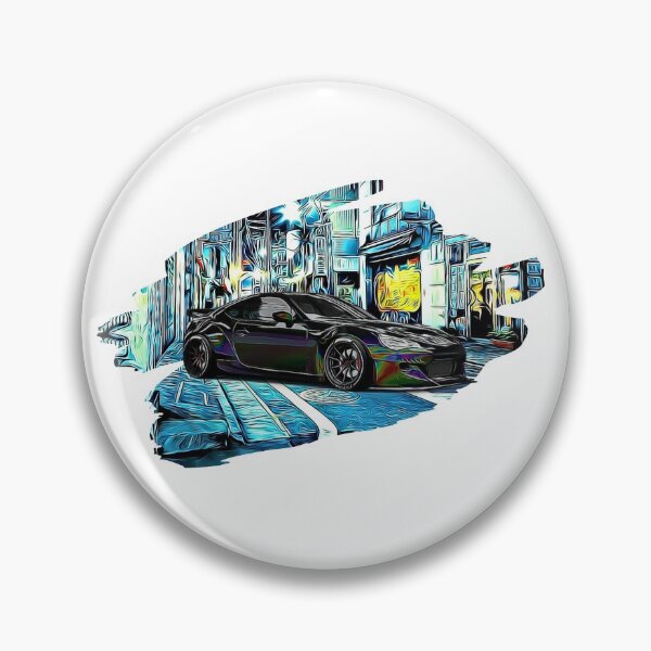 Item preview, GT86 Tuned Tokyo Night Print designed and sold by Auto-Prints.