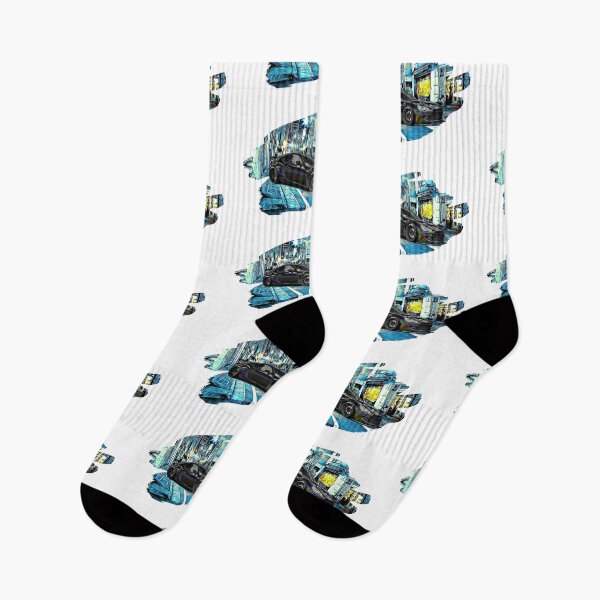 Item preview, GT86 Tuned Tokyo Night Print designed and sold by Auto-Prints.