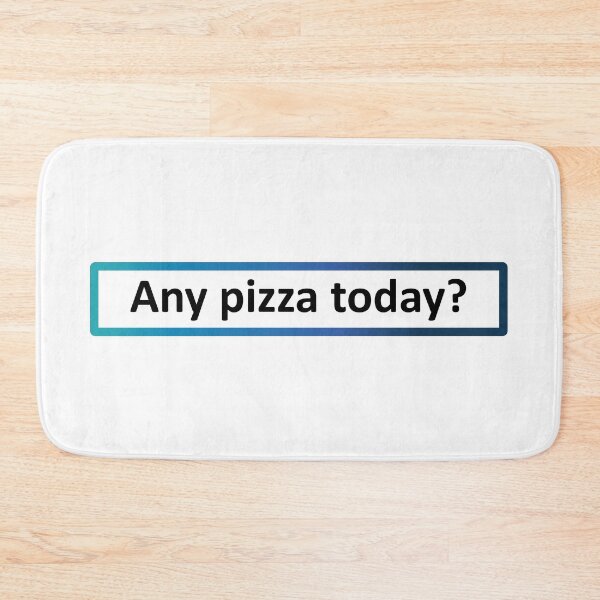 Item preview, Any pizza today? designed and sold by SmileMiau.