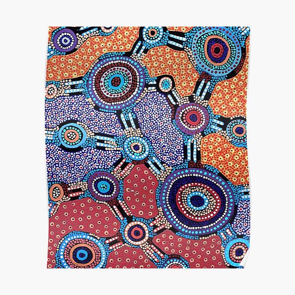 australian aboriginal art Poster