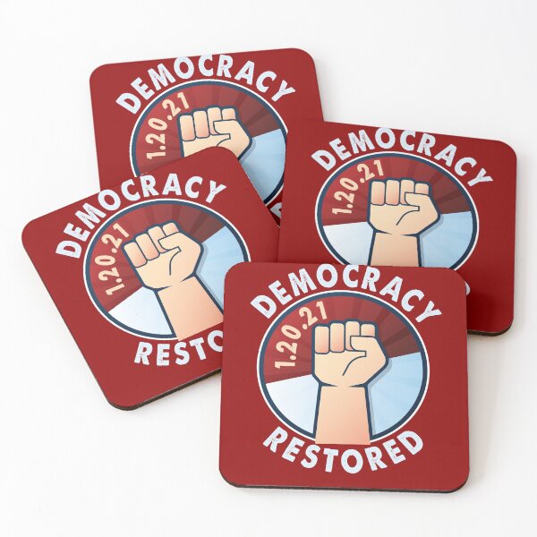 Item preview, Biden Harris Inauguration Jan 20 2021 Democracy Restored designed and sold by trendo.