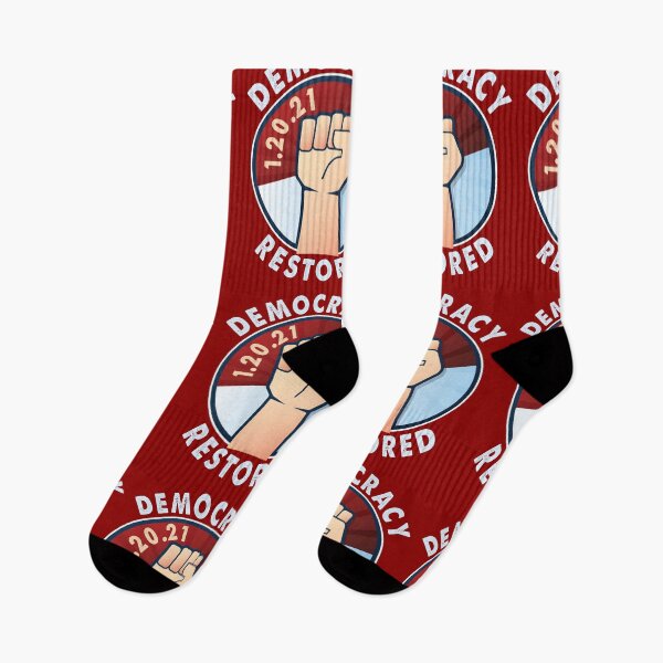 Item preview, Biden Harris Inauguration Jan 20 2021 Democracy Restored designed and sold by trendo.