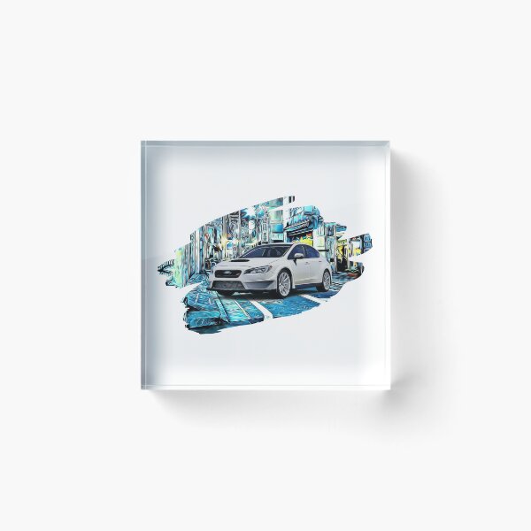Item preview, WRX STI Tokyo Night Print designed and sold by Auto-Prints.