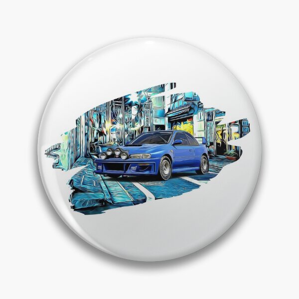 Item preview, Classic WRX STI Tokyo Night Print designed and sold by Auto-Prints.