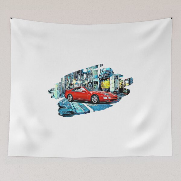 Item preview, 300zx Tokyo Night Print designed and sold by Auto-Prints.
