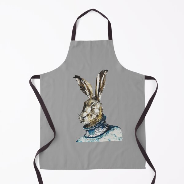 Item preview, Hare in a turtleneck jumper - original art designed and sold by Rachel Collier-Wilson.