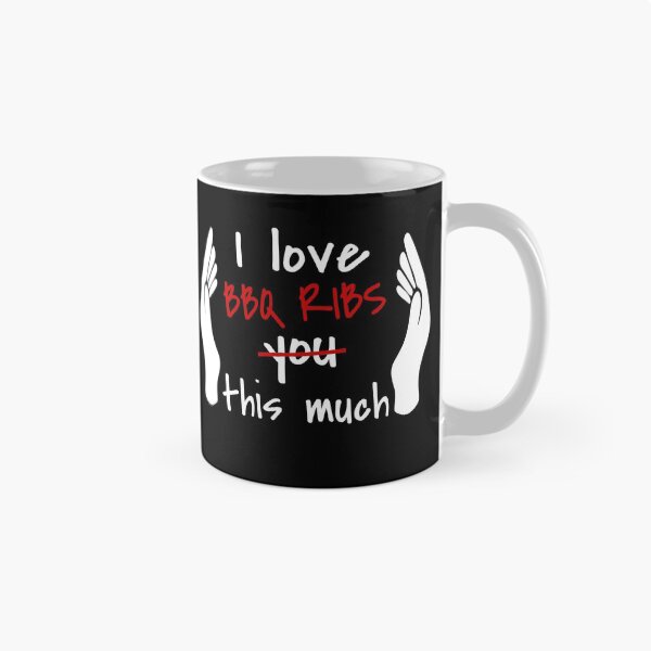 Item preview, I Love BBQ Ribs So Much designed and sold by MoonsmileProd.