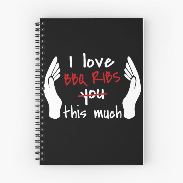 Item preview, I Love BBQ Ribs So Much designed and sold by MoonsmileProd.