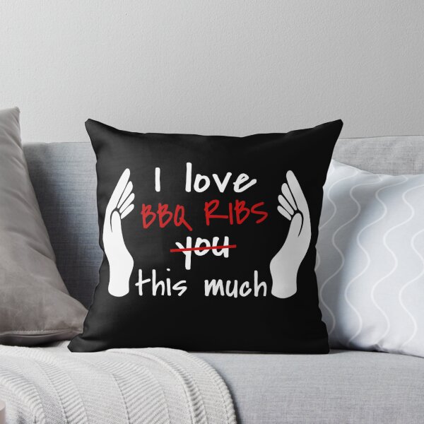 Item preview, I Love BBQ Ribs So Much designed and sold by MoonsmileProd.