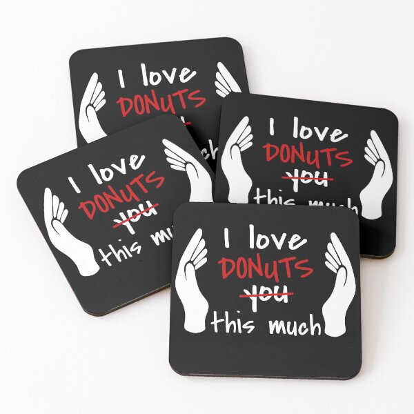 Item preview, I Love Donuts So Much designed and sold by MoonsmileProd.