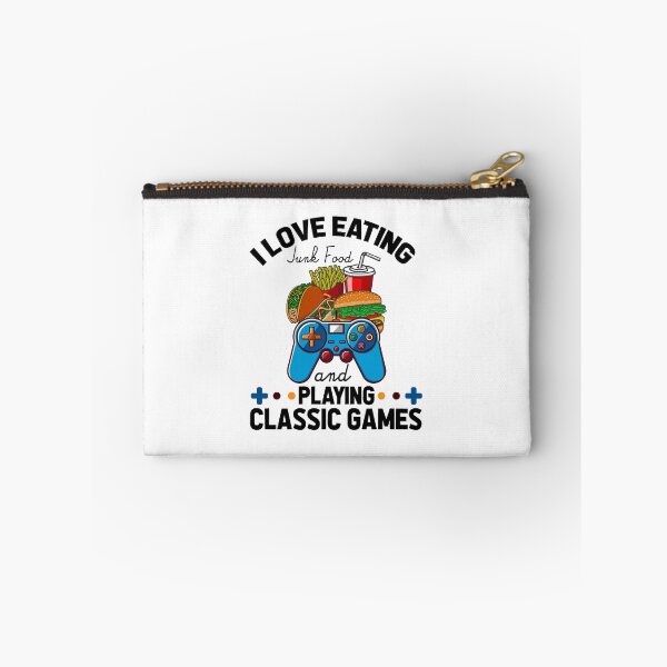 Item preview, I Love Eating Junk Food And Playing Classic Games designed and sold by Mariano Topno.