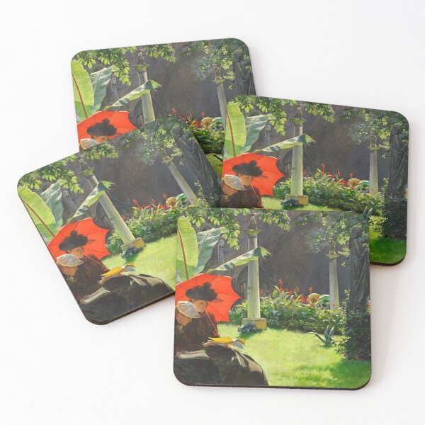 Item preview, Afternoon in the Cluny Garden, Paris designed and sold by brushandframes.