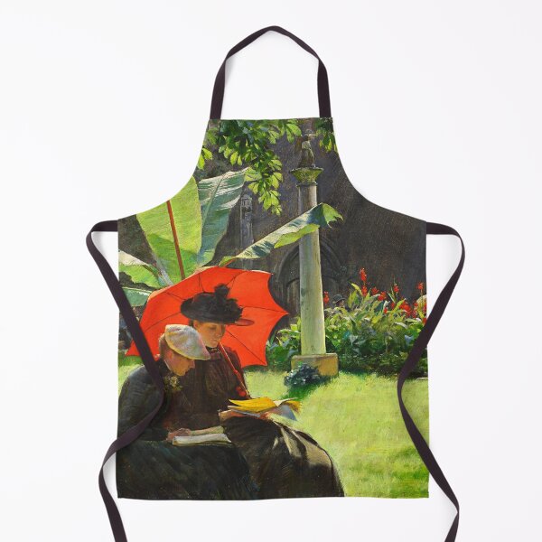 Item preview, Afternoon in the Cluny Garden, Paris designed and sold by brushandframes.