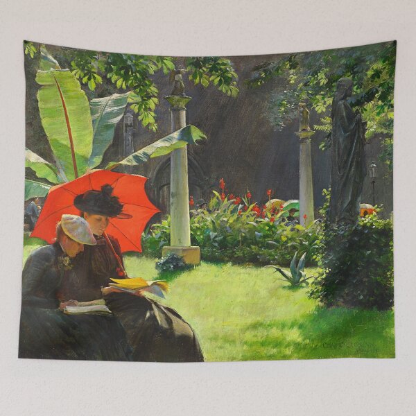 Item preview, Afternoon in the Cluny Garden, Paris designed and sold by brushandframes.