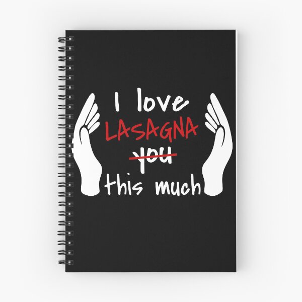 Item preview, I Love Lasagna So Much designed and sold by MoonsmileProd.