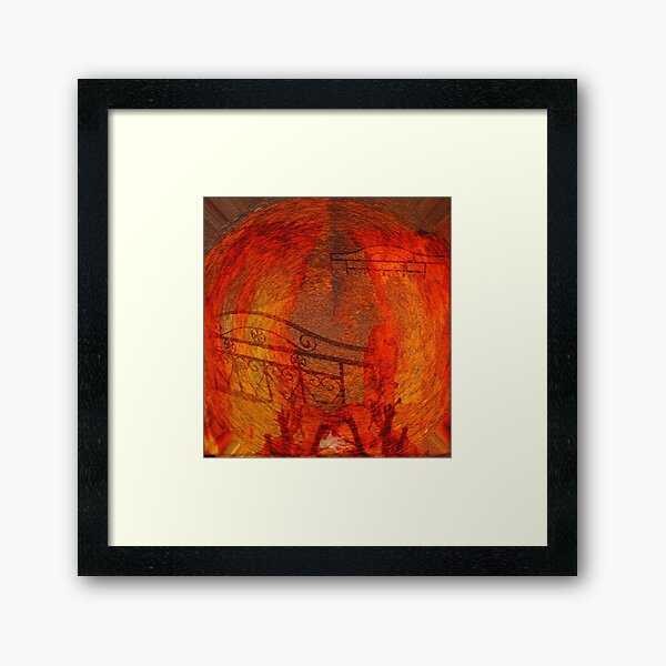 How do we sleep... Framed Art Print