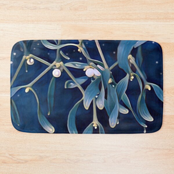 Item preview, Mistletoe in blue designed and sold by beamorello.