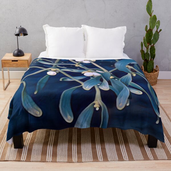 Item preview, Mistletoe in blue designed and sold by beamorello.