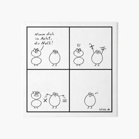 Artikel-Vorschau von Acht Null islieb Comic, designt und verkauft von islieb.