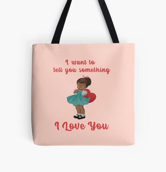 I love you All Over Print Tote Bag