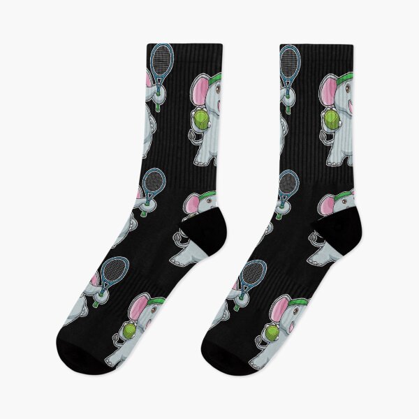 Item preview, Elephant at Tennis with Tennis racket  designed and sold by Snabdesign84.