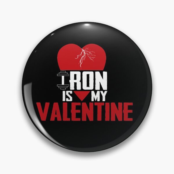 Item preview, Iron is my valentine design for gym lovers. designed and sold by DopeDesign111.