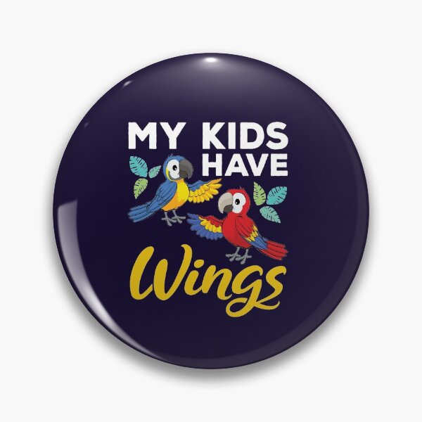 Item preview, Macaw Parrot Owner Pet Bird My Kids Have Wings designed and sold by jaygo.
