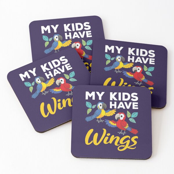 Item preview, Macaw Parrot Owner Pet Bird My Kids Have Wings designed and sold by jaygo.