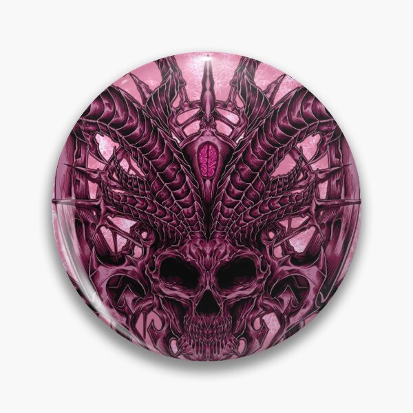 Item preview, demon skull designed and sold by Faishal Amri.