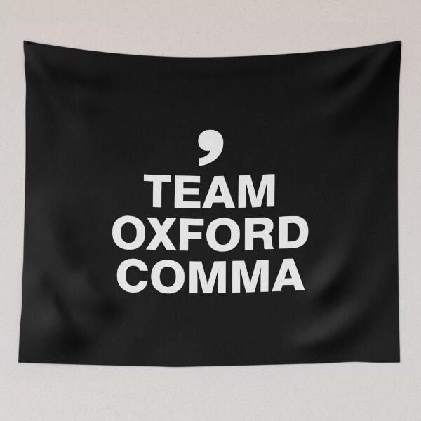 Item preview, Team Oxford Comma designed and sold by allthetees.