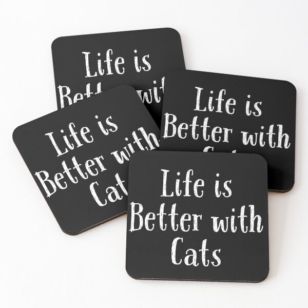Item preview, Life is better with cats designed and sold by juanchoalric.