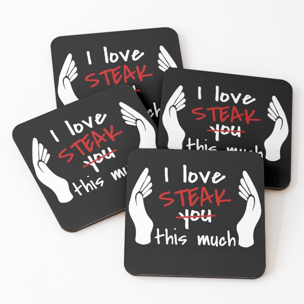 Item preview, I Love Steak So Much designed and sold by MoonsmileProd.