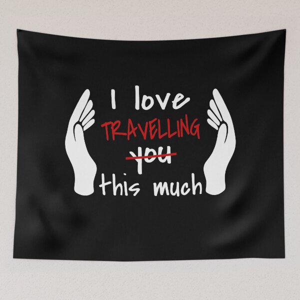 Item preview, I Love Travelling So Much designed and sold by MoonsmileProd.