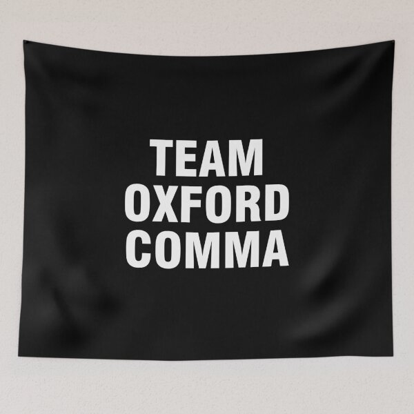 Item preview, Team Oxford Comma designed and sold by allthetees.