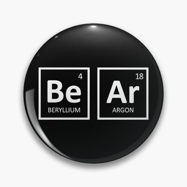 Item preview, Gay Bear Pride - Bear Periodic Table designed and sold by aronia.