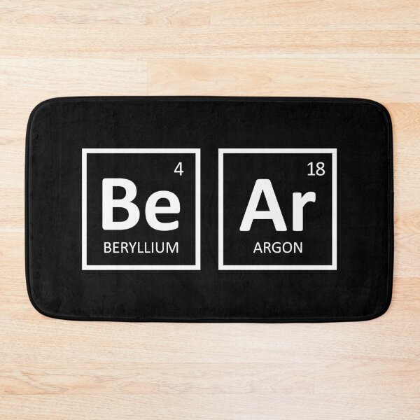 Item preview, Gay Bear Pride - Bear Periodic Table designed and sold by aronia.