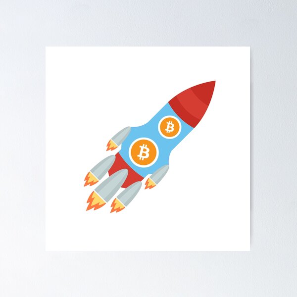 Item preview, Bitcoin To The Moon designed and sold by moderntimes.