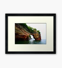 Lover's Leap Framed Print