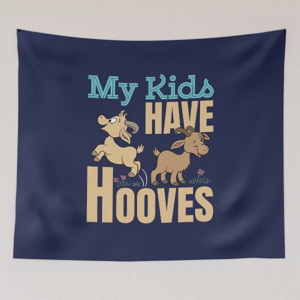 Item preview, Cute Goat Mom Dad Farmer My Kids Have Hooves designed and sold by jaygo.