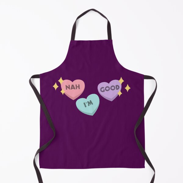 Item preview, Nah I'm Good Candy Hearts Anti-Valentine's Day designed and sold by Happy Puppy Print On Demand.