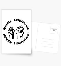 Tierbefreiung Postkarten