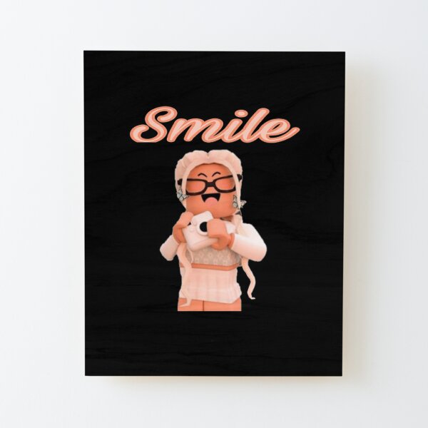 Roblox Face Smiley Avatar Funny Poster for Sale by soebekhi