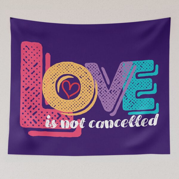 Item preview, Love is not cancelled designed and sold by Eva-Success.
